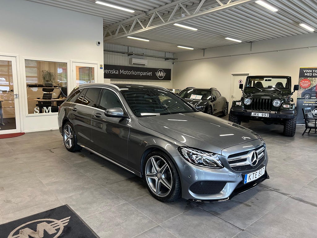 Mercedes-Benz C 220 T d 9G-Tronic AMG Line Burmester Pano Drag