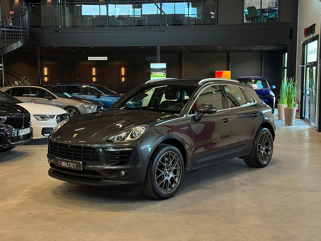 Porsche Macan S Diesel PDK 1-ägare 258hk Sport Chrono Värmare 21”