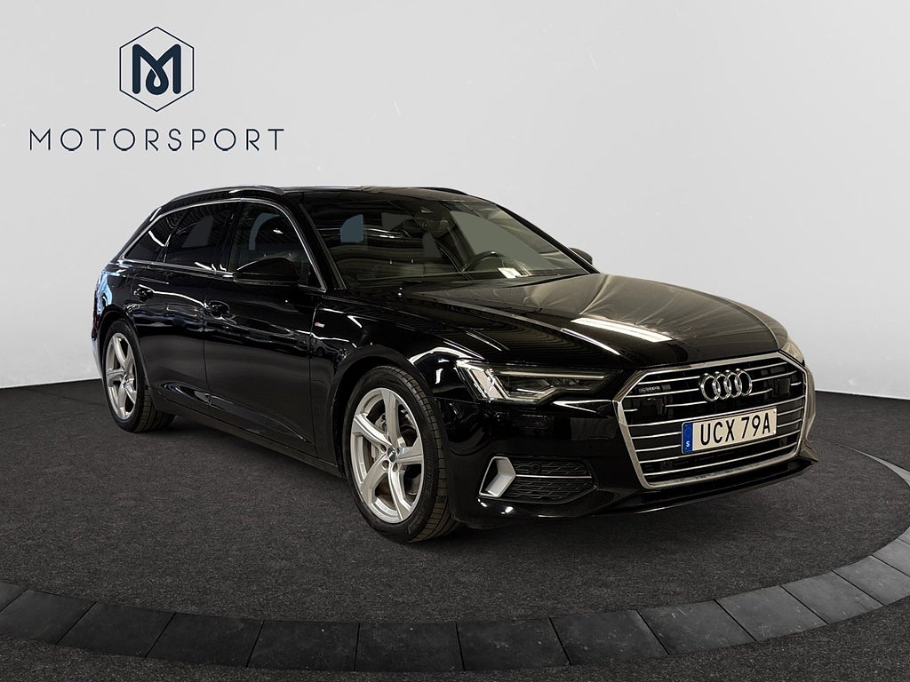 Audi A6 Avant 45 2.0TFSI quattro MHEV S-line Aut Drag M-värmare bild 11
