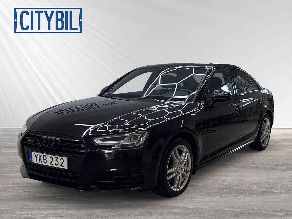 Audi A4 2.0 TDI 190hk quattro S Tronic Sport Värmare B&O