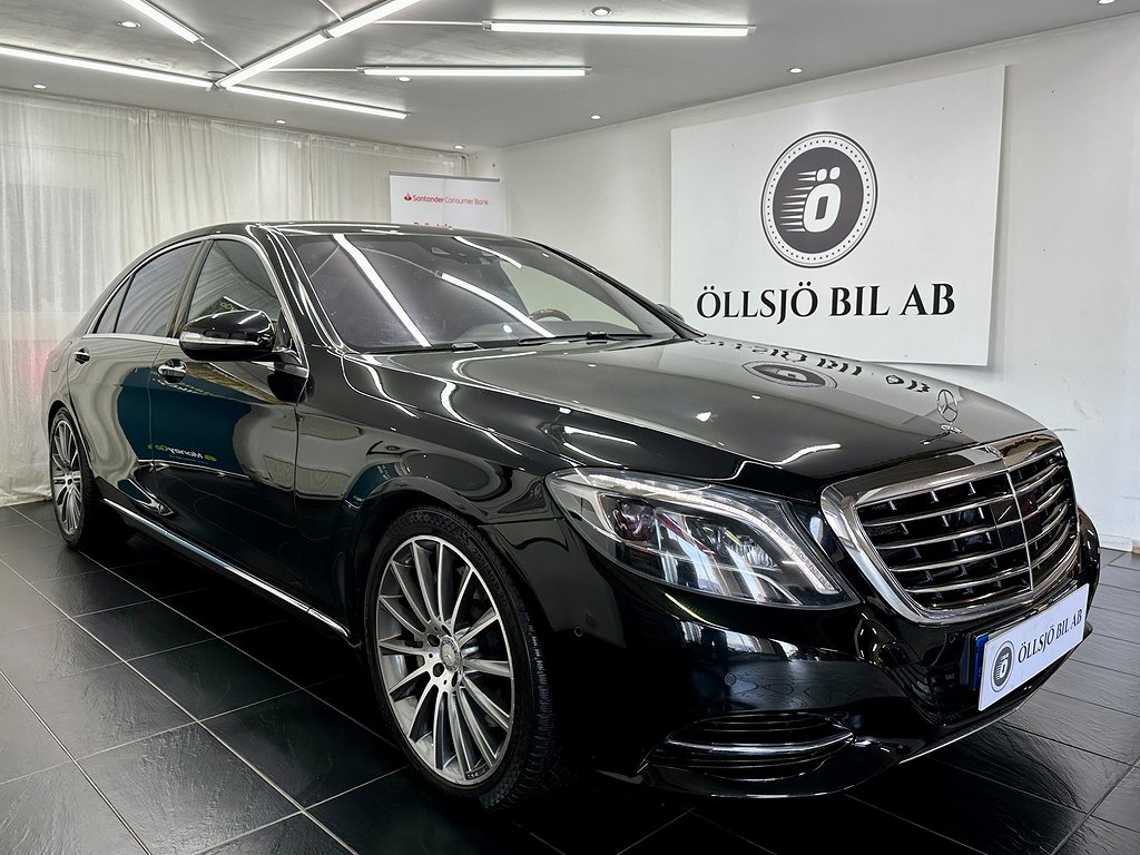 Mercedes-Benz S 500 L/Massage/Tv-Skärmar/Nightvision/