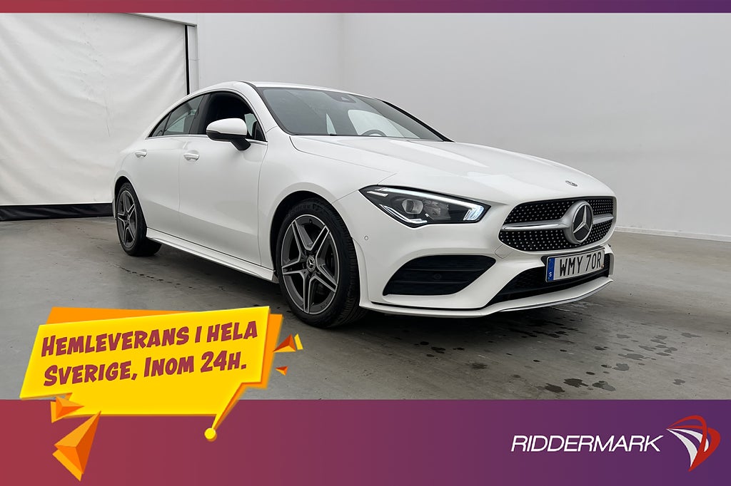 Mercedes-Benz CLA 200 163hk AMG Line Kamera Navi
