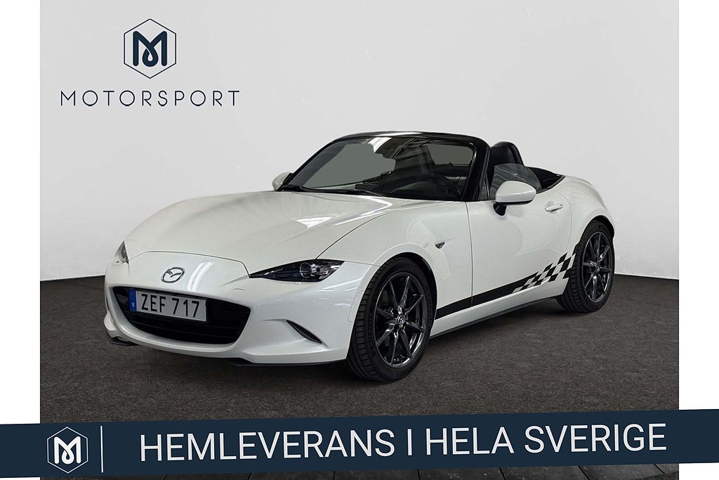 Mazda MX-5 2.0 SKYACTIV-G Cabriolet BOSE Farthållare P-sensorer