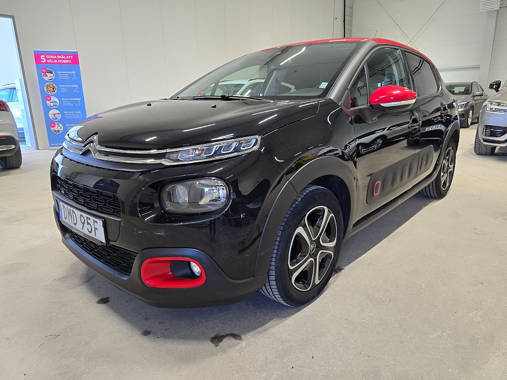 Citroën C3 1.2 PureTech 82 *5800 mil *Backkamera *Gotlandsbil