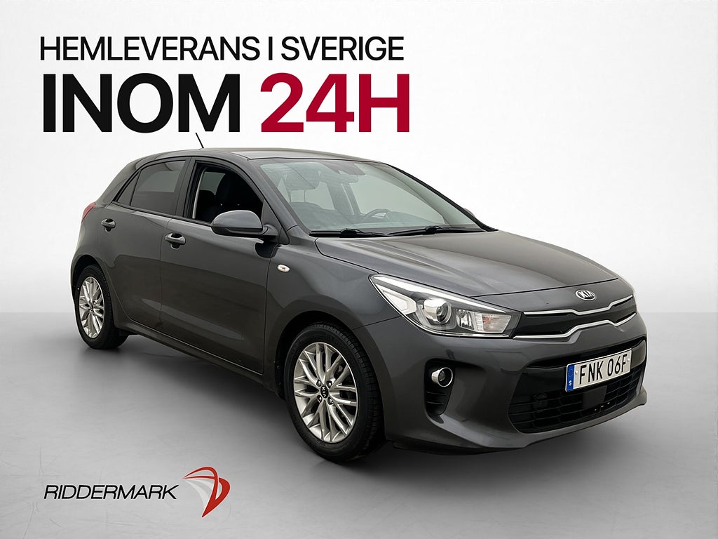 Kia Rio 1.2 CVVT 84hk GLS Backkamera Carplay Bluetooth
