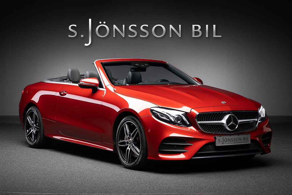 Mercedes-Benz E 400 Cab AMG 4MATIC / Komfortstolar / Head Up