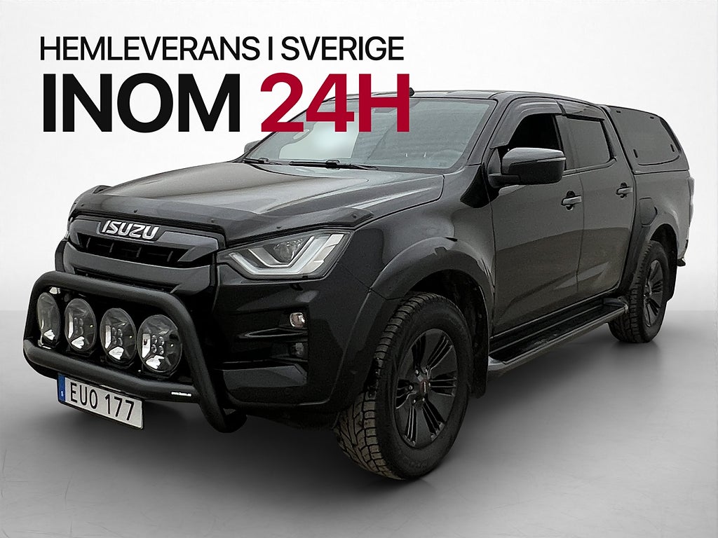 Isuzu D-Max XRX 1.9 4WD Värm Drag Kamera Skinn Diff Moms