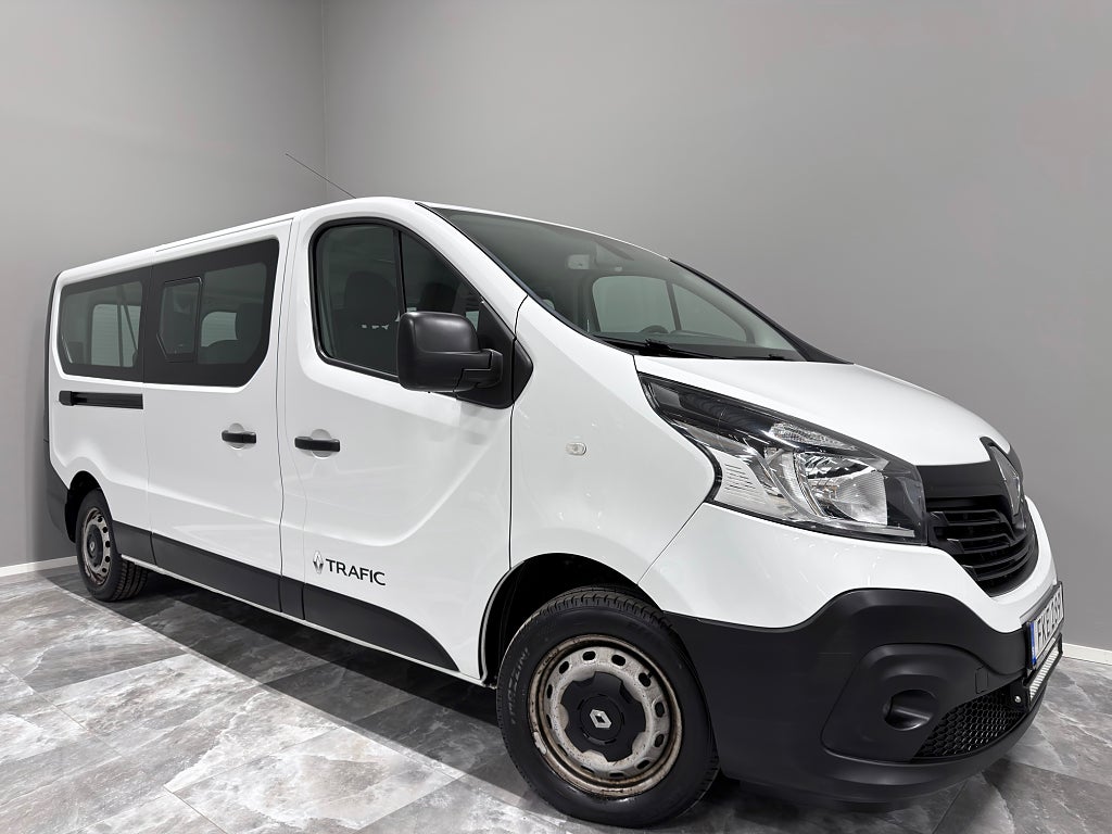 Renault Trafic Kombi 2.7t 1.6 dCi/9 Sits/GPS/Fullservad/PDC/Lång/MOMS