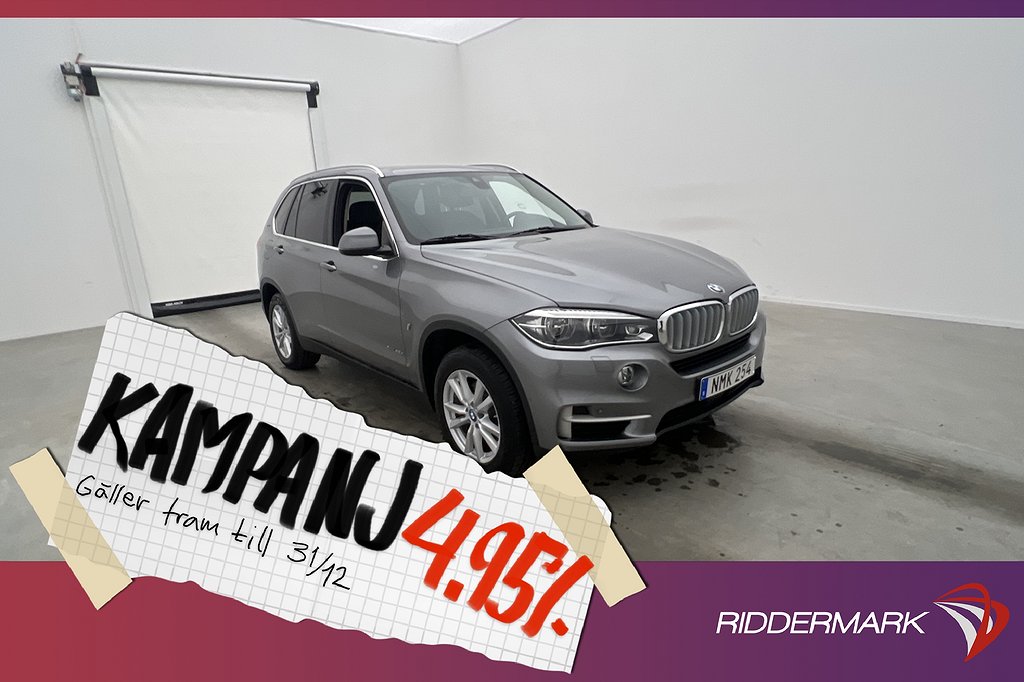 BMW X5 xDrive40e Night Vision HiFi HUD Navi 4,95% Ränta