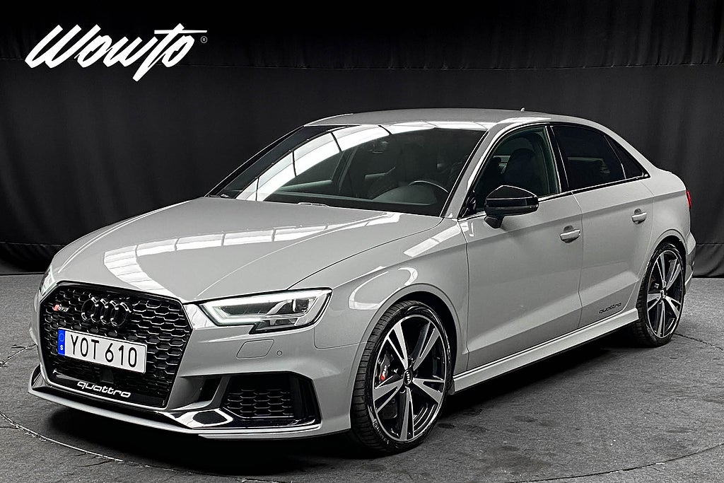 Audi RS3 Sedan 2.5 TFSI Q 400HK /Keramiska /Sportavgas /4.95%