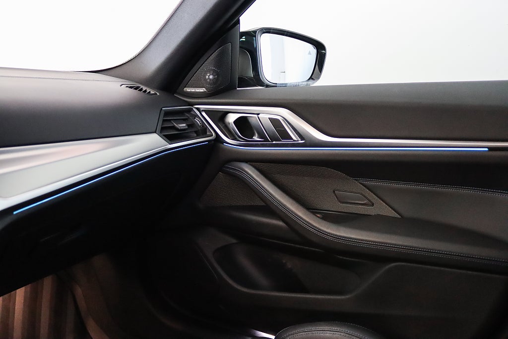 BMW i4 M50 xDrive Gran Coupé MOMS Taklucka H/K 360° HuD Läder