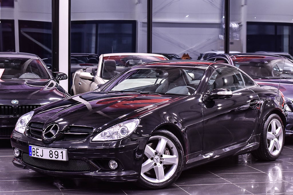 Mercedes-Benz SLK 350 7G-Tronic 9400Mil|AMG Paket|Nyservd|Nybesiktad|Navi
