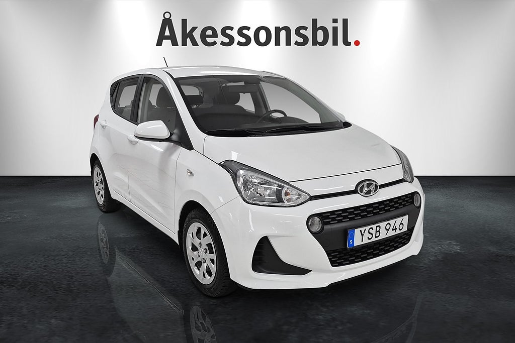 Hyundai i10 1.0 blue Comfort 67hk LÅG SKATT 492kr/år