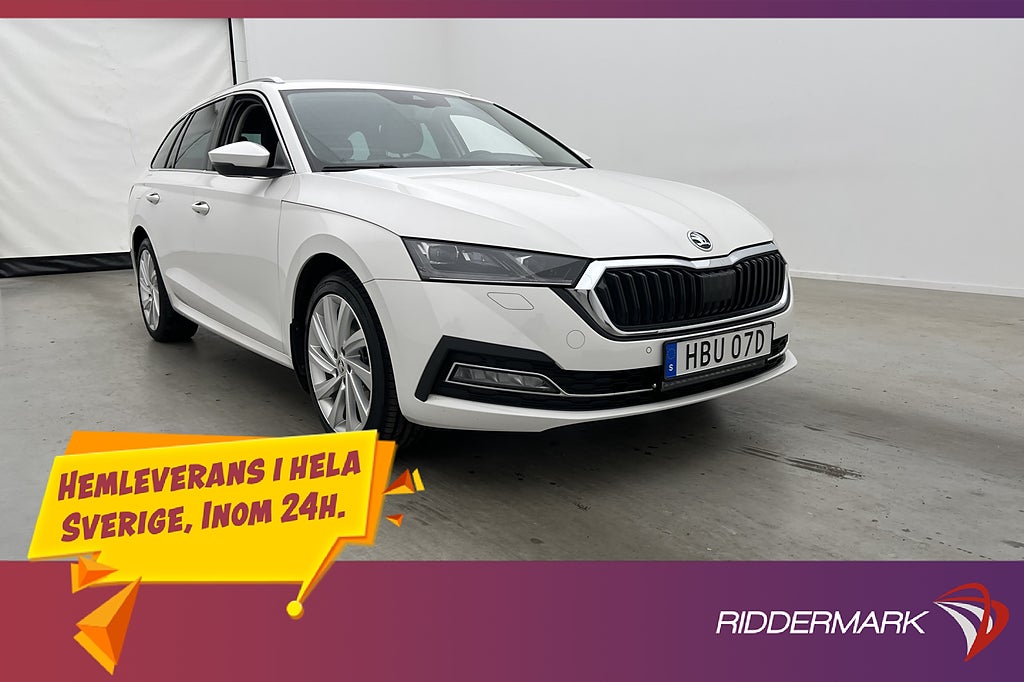Skoda Octavia Kombi IV Plug-in 204hk Style Värmare Kamera
