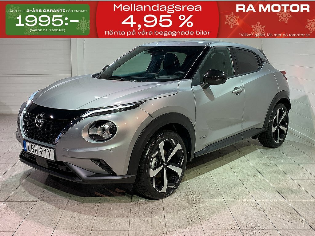 Nissan Juke Hybrid | TEKNA | 19" | BOSE | Läder | MOMS