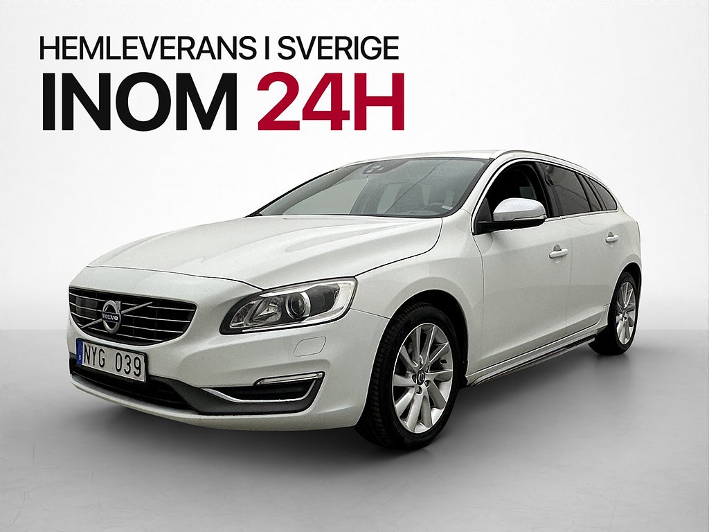 Volvo V60 D3 Summum Värmare BLIS Läder P-Sensorer VOC Drag