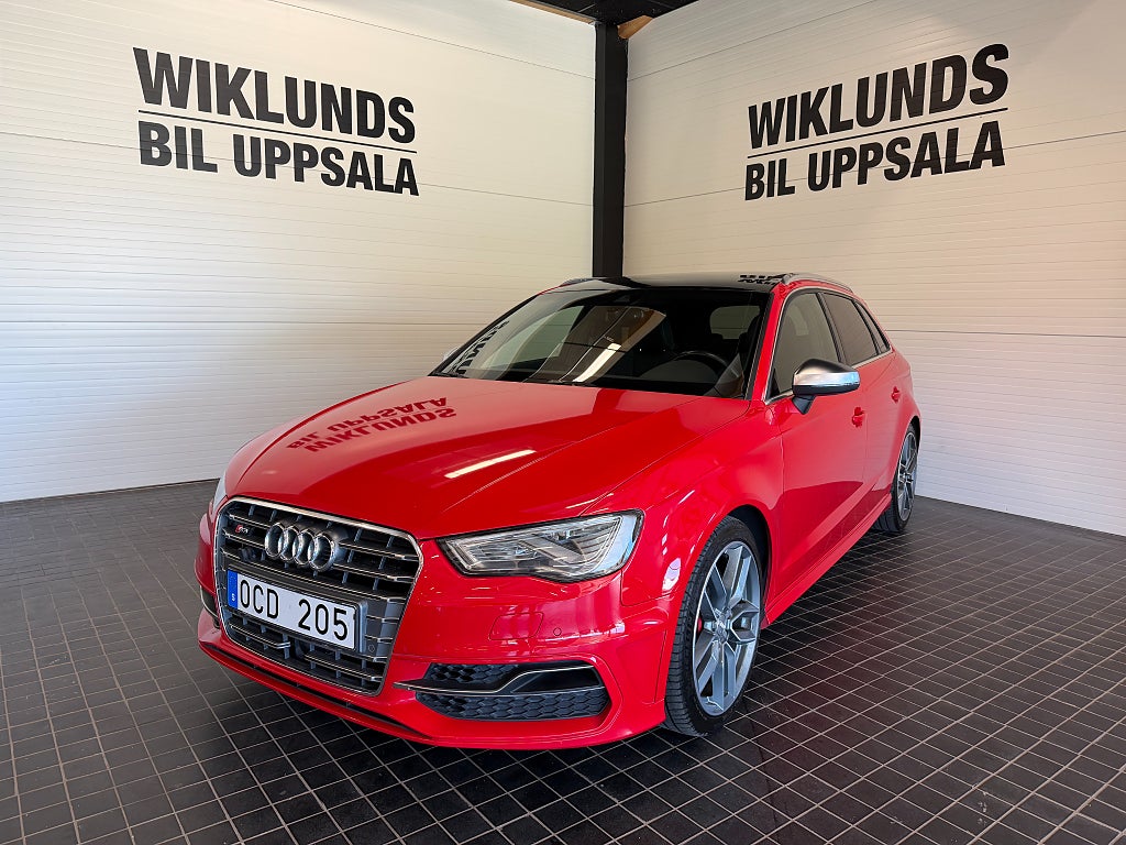 Audi S3 Sportback 2.0 TFSI quattro Pano Läder SV-såld