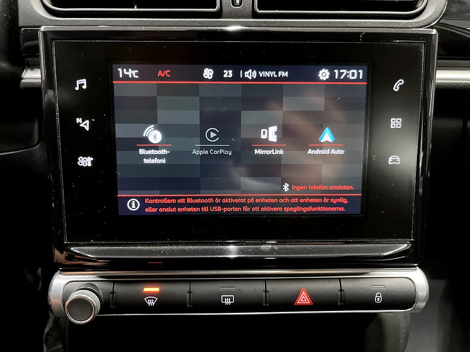 Bild på Citroën C3 Feel 1.2 PT 82hk - CARPLAY, BACKSENSORER