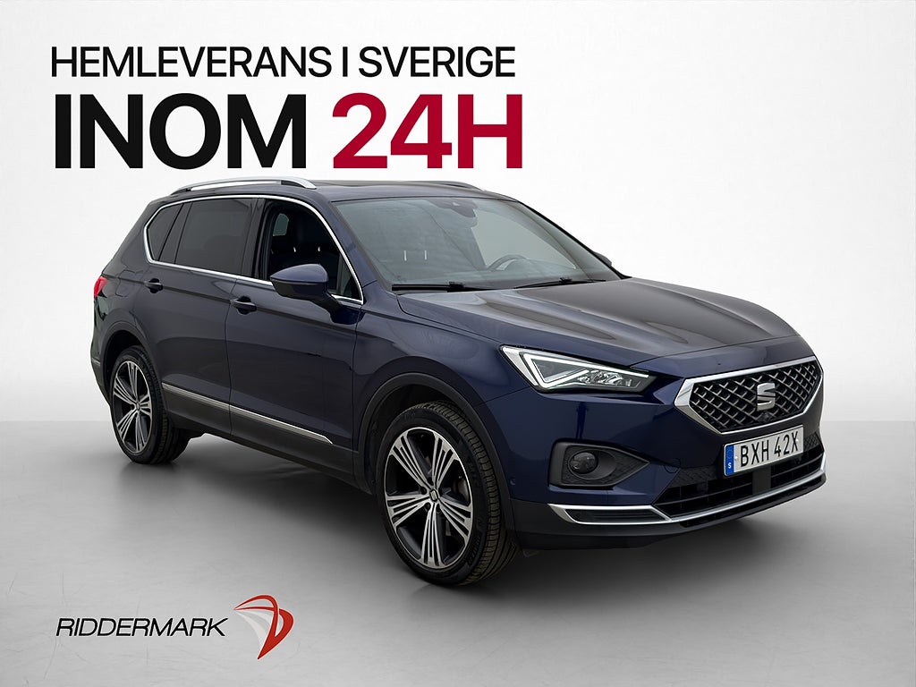 Seat Tarraco 2.0 4Drive 190hk Xcellence Pano Beats 360° Värm