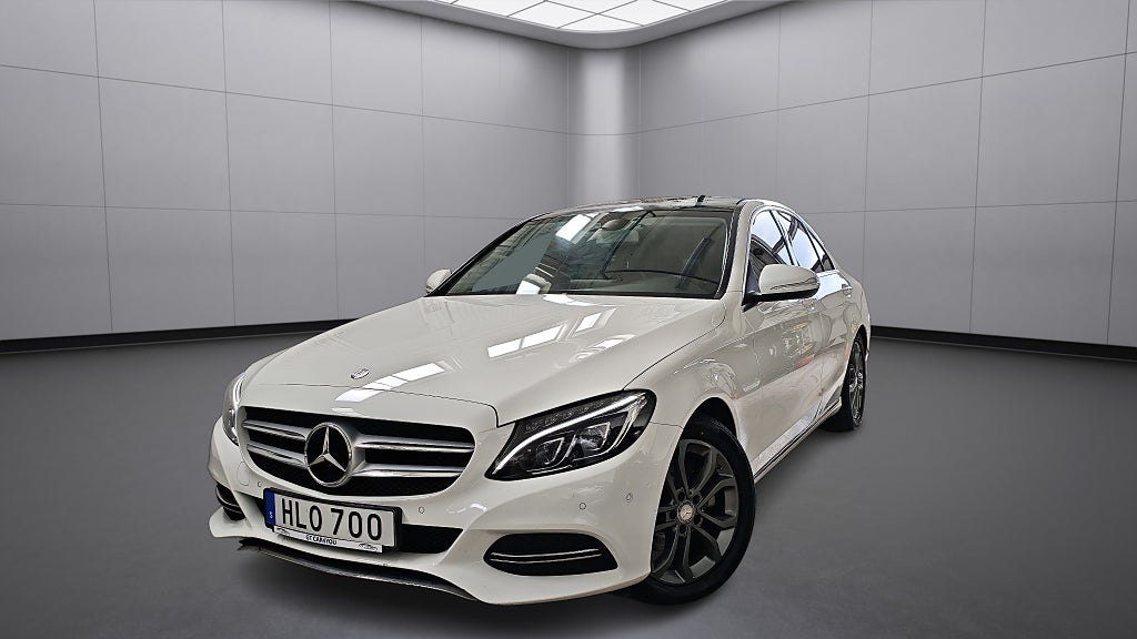 Mercedes-Benz C 200 7G-Tronic Plus Avantgarde 2-Ägare/ Pano/NyBes/Nyser