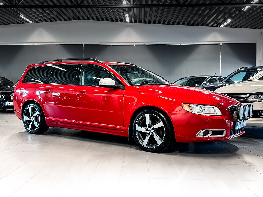 Volvo V70 D3 Geartronic R-Design Nybes Drag Skinn PDC 5-Cyl
