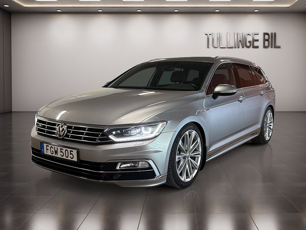 Volkswagen Passat SC 4M GTR R-Line Cockpit Massage DCC Drag Välvårdad 19"