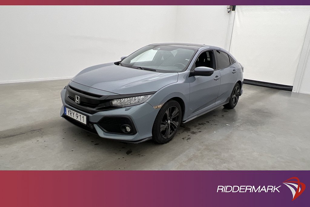 Honda Civic 1.5 182hk Sport Plus Värm Taklucka Kamera Navi