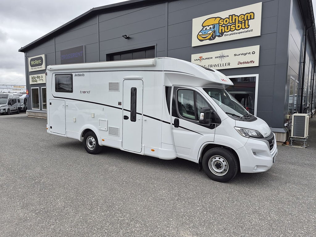 Dethleffs T 7057 EB 140 hk, automat, långbäddar, ugn, låg skatt