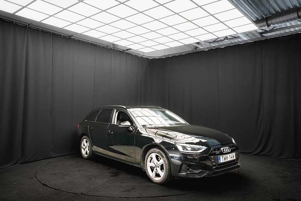 Audi A4 40 TDI QUATTRO COCKPIT PANO B&O DRAG D-VÄRM KAMERA MOMS