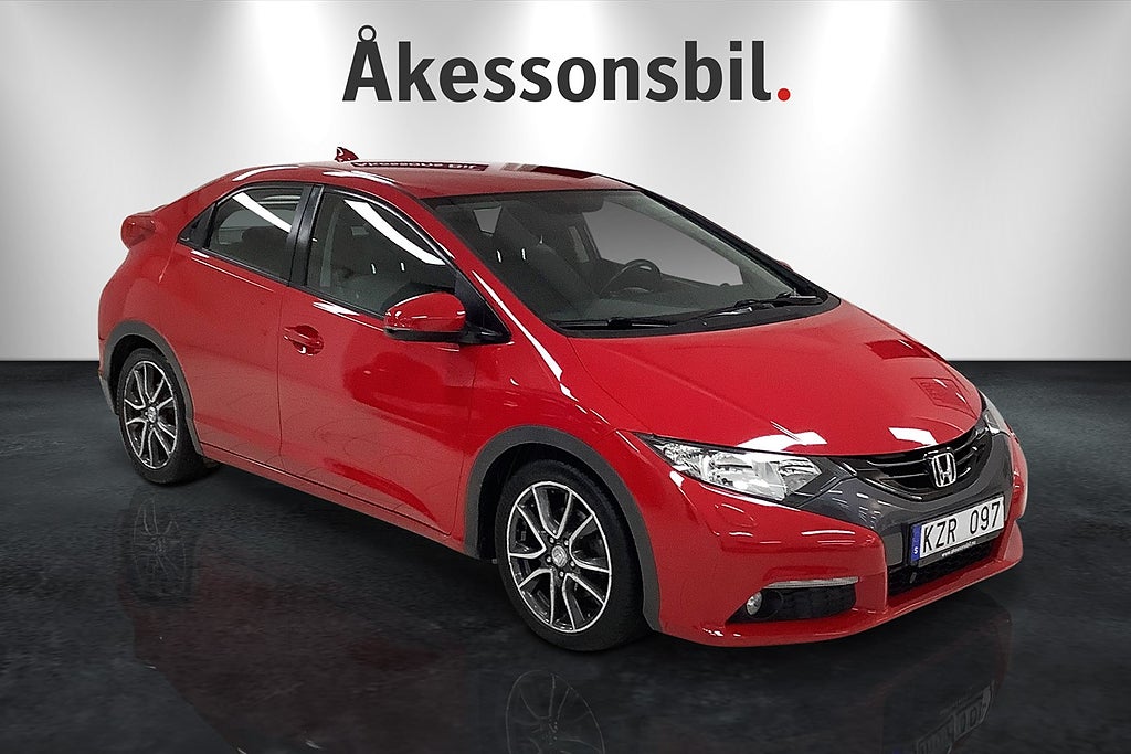 Honda Civic 1.8 i-VTEC Manuell, 142hk, LÅG SKATT!