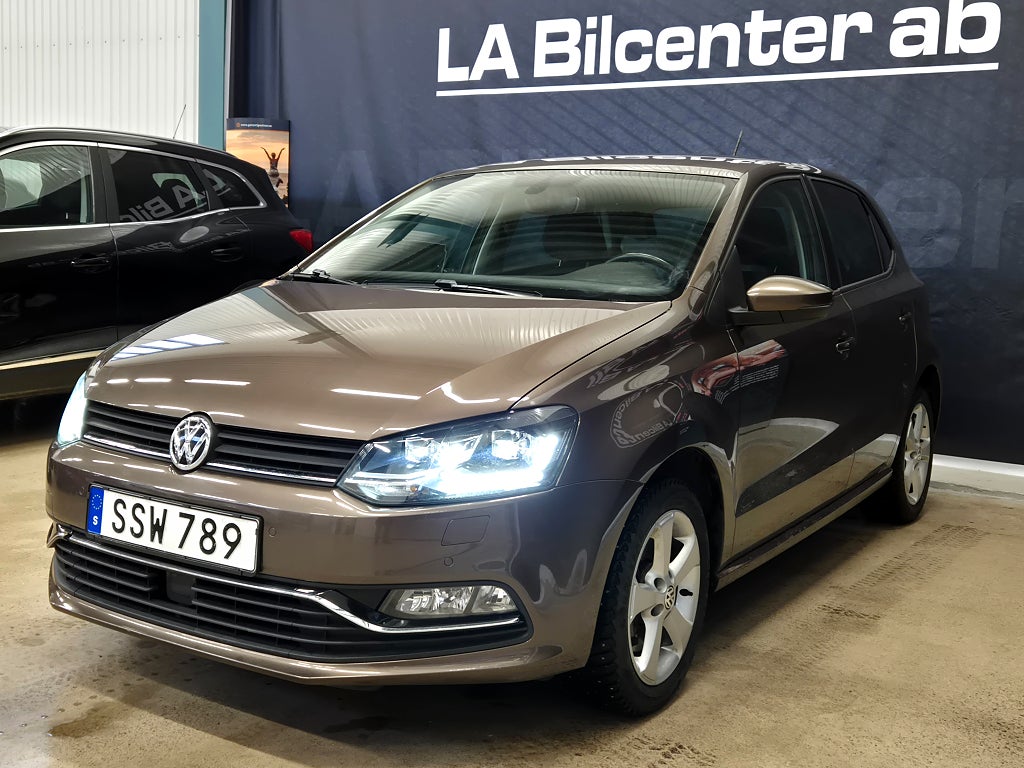 Volkswagen Polo 5-dörrar 1.2 TSI BMT GT Euro 6 Lågmil/Servad/Fint Skick