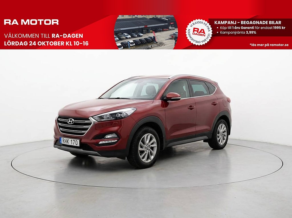 Hyundai Tucson 2.0 CRDi AWD 136hk | Drag | Backkamera | Manuell | 2018