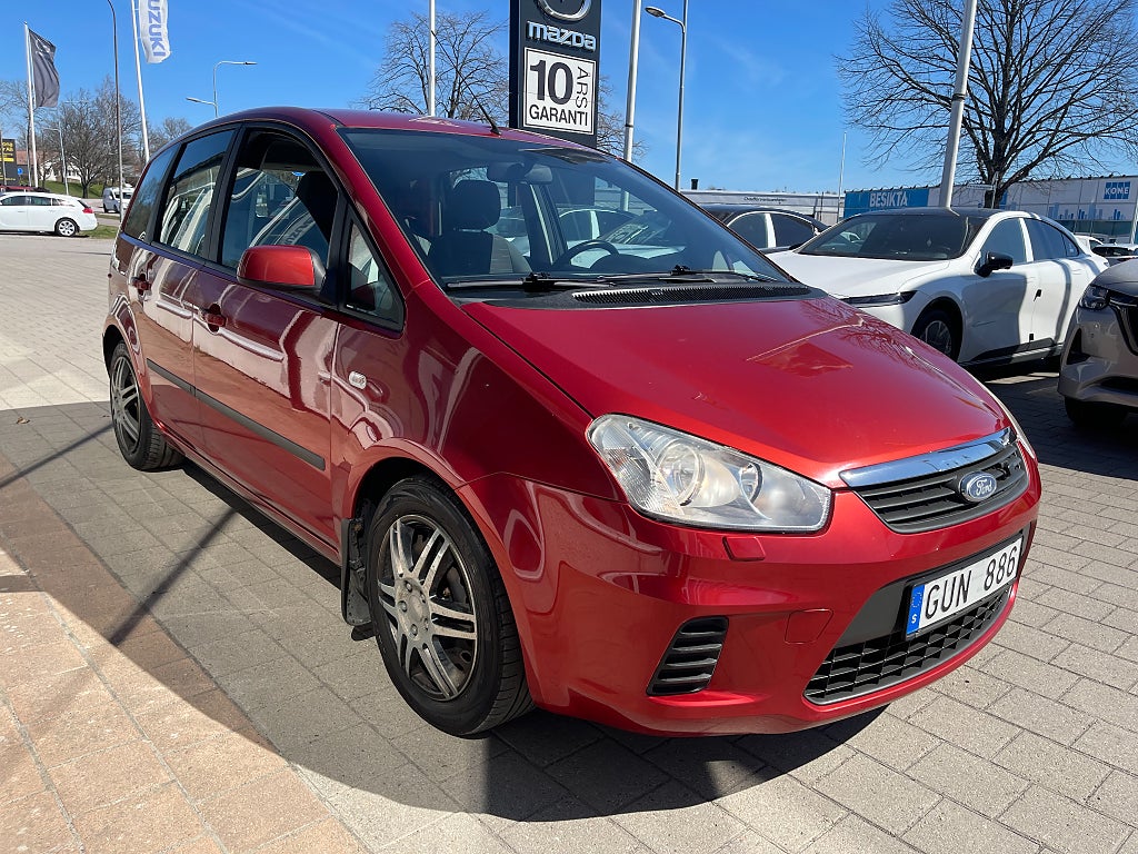Ford C-Max 1.8 Flexifuel manuell 125 hk Dragkrok