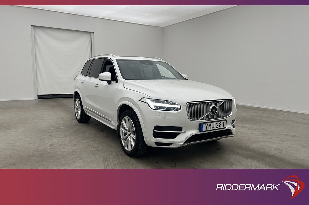 Volvo XC90 T8 AWD Inscription 7-sits VOC Pano B&W HUD Drag