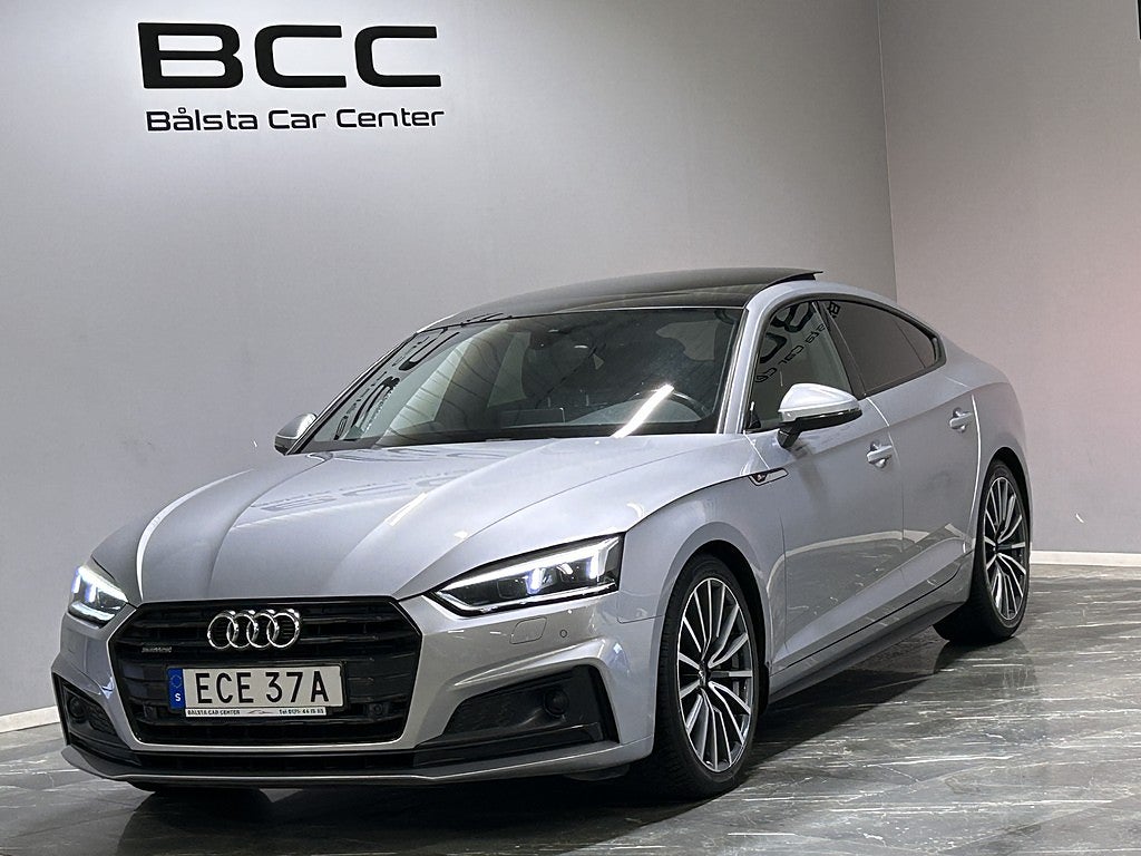 Audi A5 Sportback 2.0 TDI Quattro S line Pano Cockpit Drag Värm