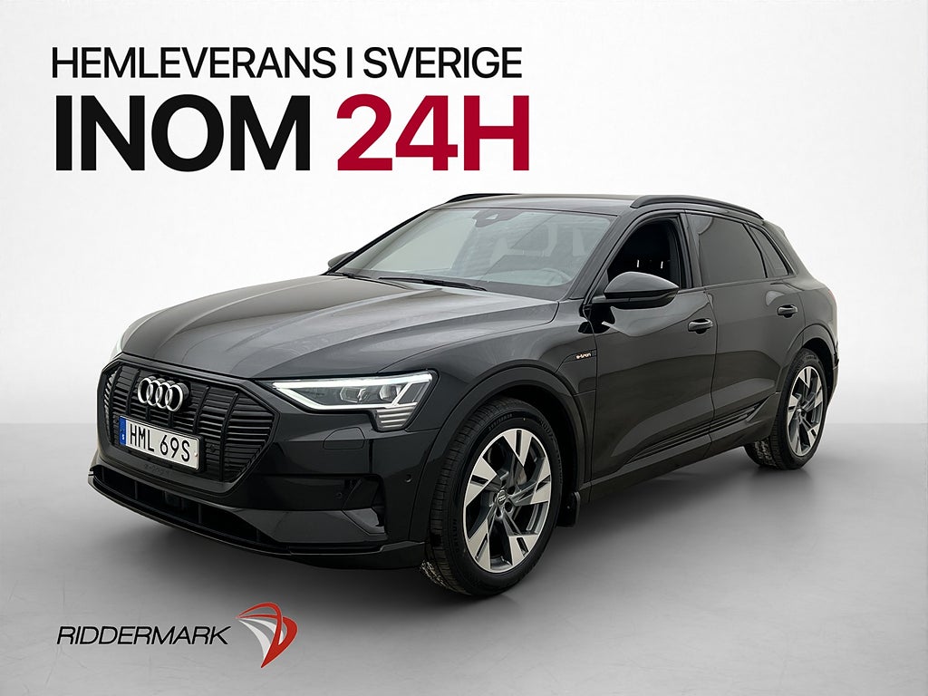 Audi E-Tron 55 Quattro 408hk Cockpit Kamera Värmare Drag