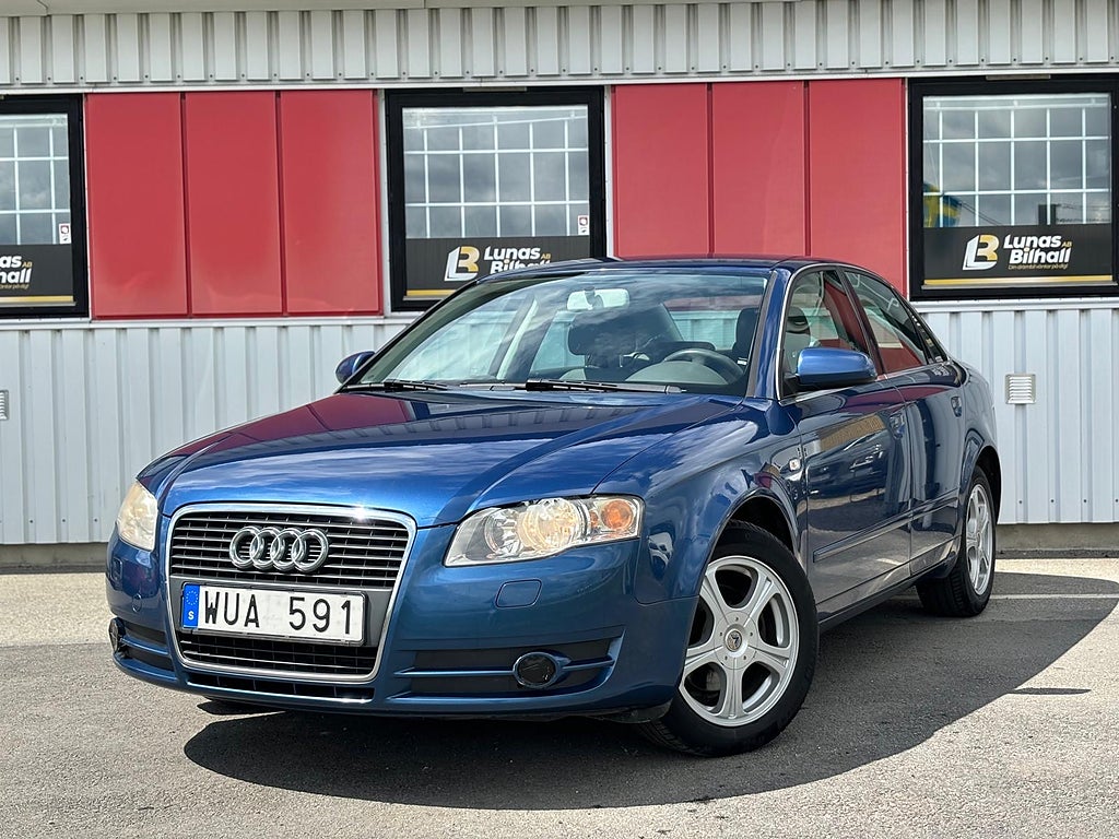 Audi A4 Sedan 2.0 Comfort Euro 4/Ny Besiktad/4 Ägande Brukare