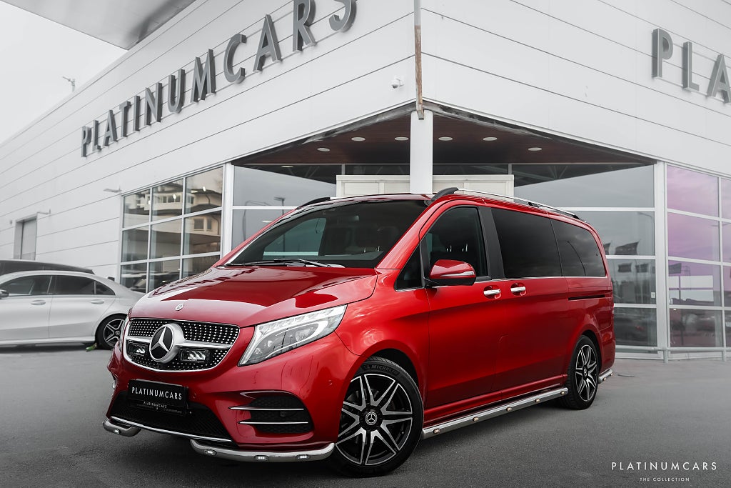 Mercedes-Benz V 300d 4Matic AMG / Burmester / Extraljus / SE SPEC! 
