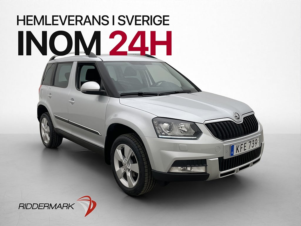 Skoda Yeti Outdoor 2.0 TDI 4x4 150hk Drag M/K Värm Kamera