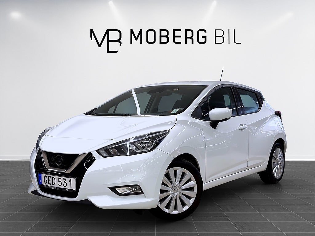 Nissan Micra 90hk Apple CarPlay Årsskatt 514kr
