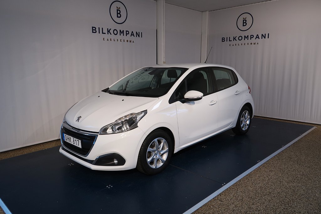 Peugeot 208 5D Active Årsskatt 360kr Aluminiumfälgar AC