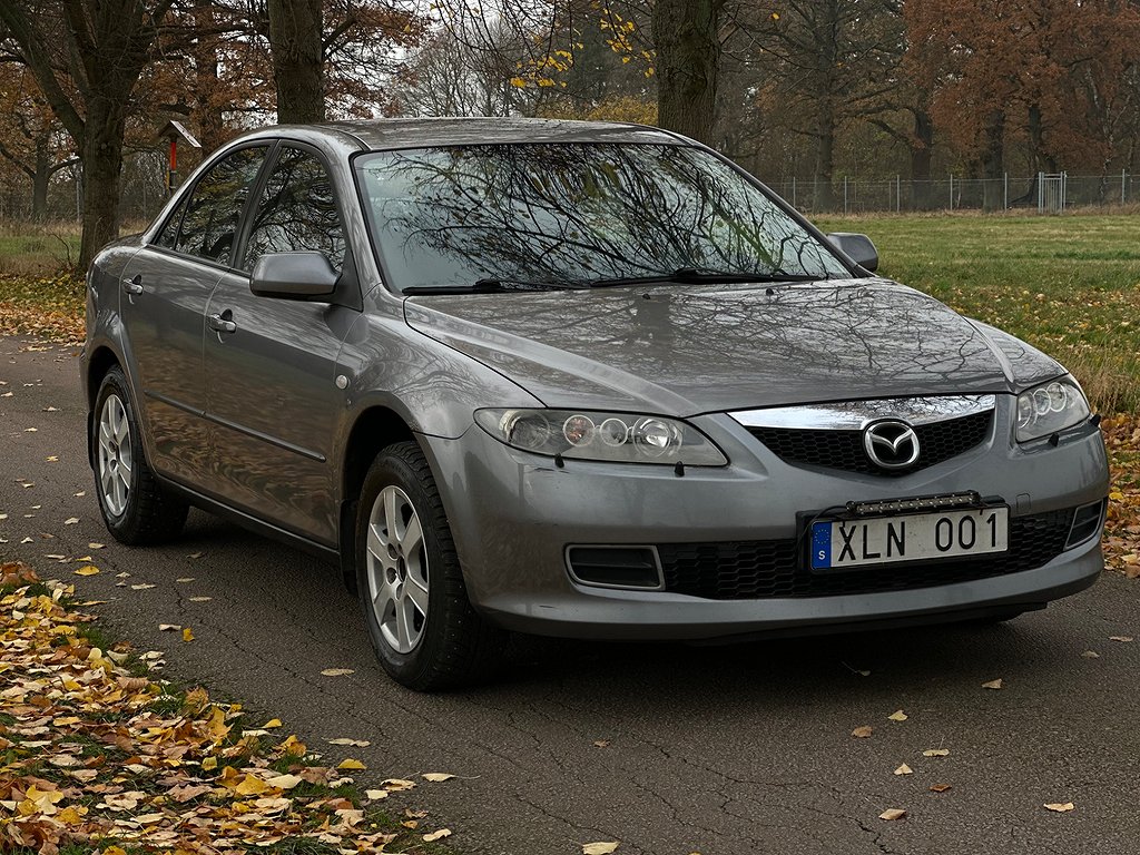 Mazda 6 2.0 MZR, Svensksåld, Dragkrok.                     