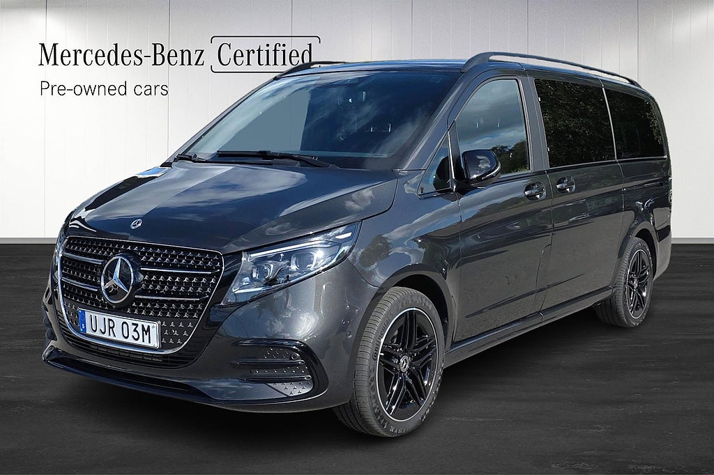 Mercedes-Benz V 300d 4MATIC Excutive/Lyxsäten/Värmare/Pano/Drag/MOMS
