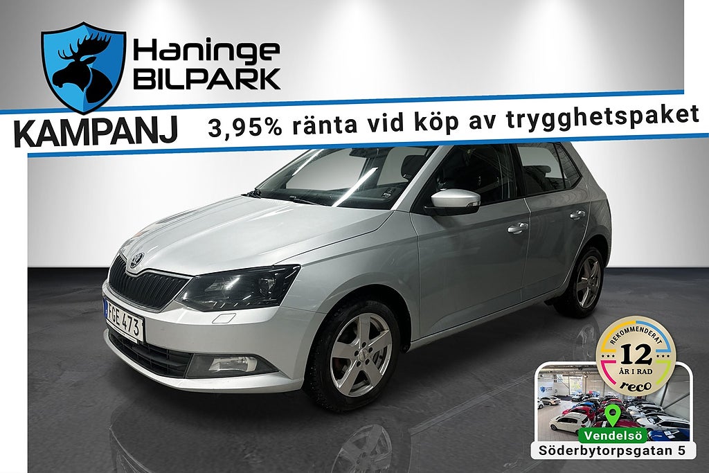 Skoda Fabia 1.2 TSI Style SUPERDEAL 3.95 /NY K-REM BYTT /P-SENSORER