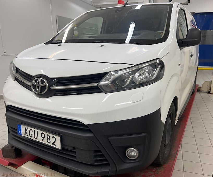 Toyota ProAce 1.6 D-4D Euro 6  DRAG 3-sits P-Värmare AUTOMAT