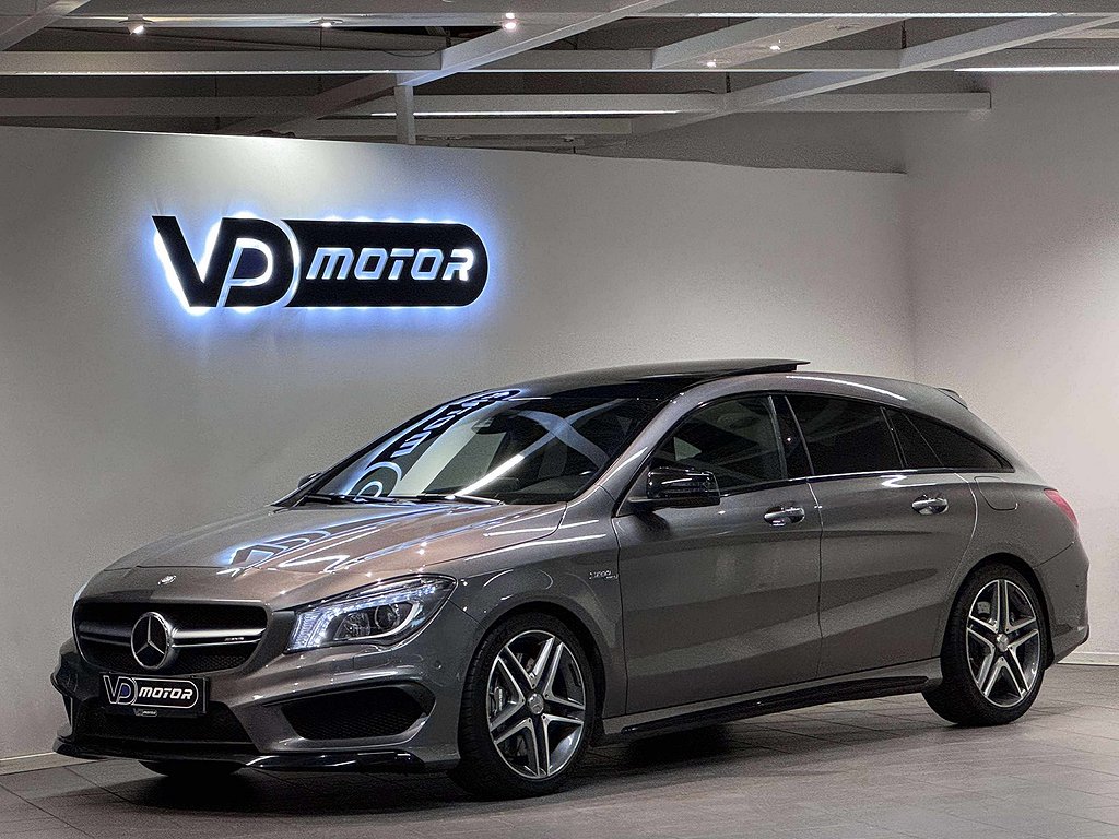 Mercedes-Benz AMG CLA 45 4M SB Panorama Navi B-Kam 381hk