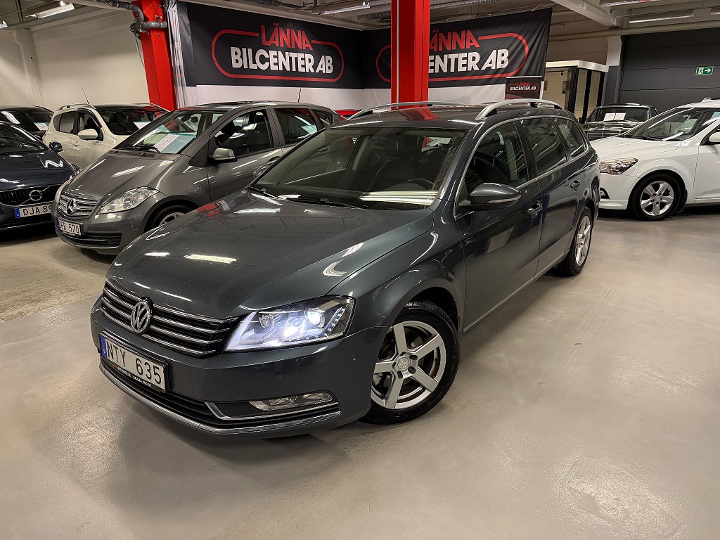 Volkswagen Passat 2.0 TDI DSG 1 ägare Drag PDC Skinn SoV