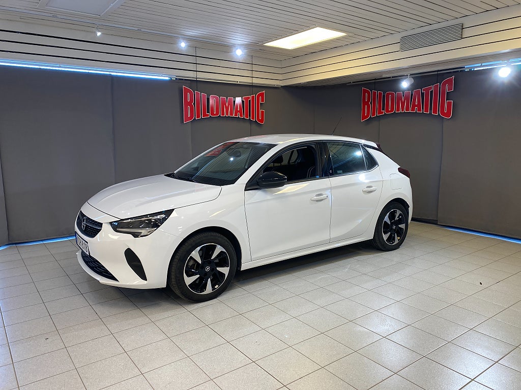 Opel Corsa-e Design & Tech 50kWh AUT 136hk Electric S+V-Hjul