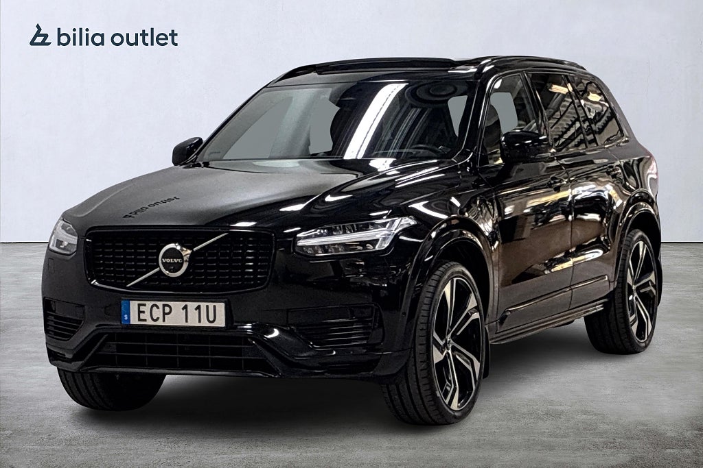 Volvo XC90 Recharge T8 Ultima Dark 7-sits 455hk Pano HuD B&W Drag