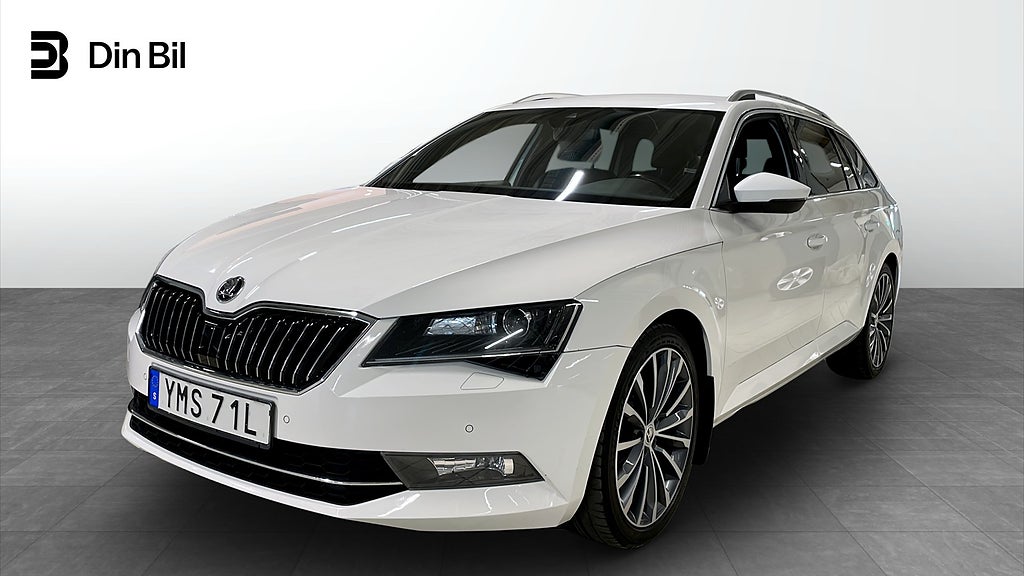 Skoda Superb 2.0 TDI 190hk 4x4 L&K Drag Värmare Kamera
